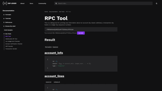 RPC Tool Screenshot