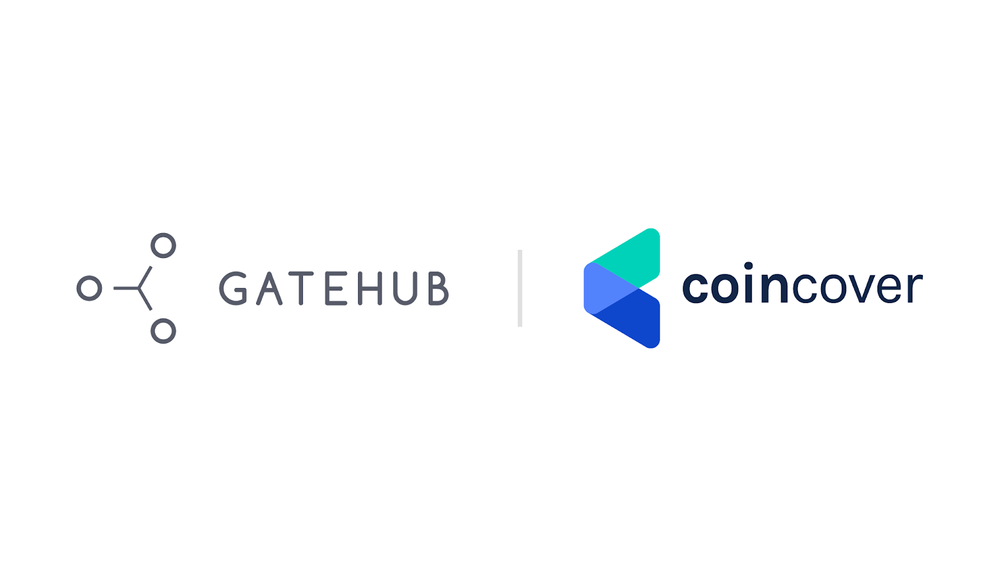 Gatehub and Coincover logos