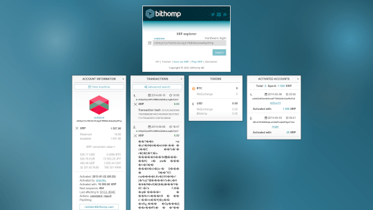 Bithomp Explorer Screenshot